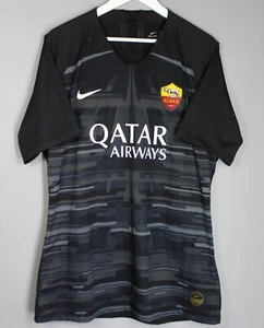AS ROMA ITALY 2019 2020 GOALKEEPER JERSEY SHIRT PLAYER ISSUE #1 - Picture 1 of 10