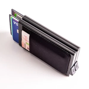 Fabufabu RFID Aluminium Anti-theft Double Holder Credit Card Wallet - Picture 1 of 11