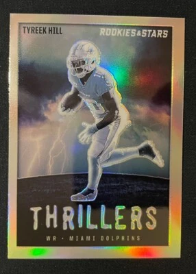2023-24 Panini Rookies & Stars Tyreek Hill Thrillers Silver Prizm #TH-19 - Image 1 of 2