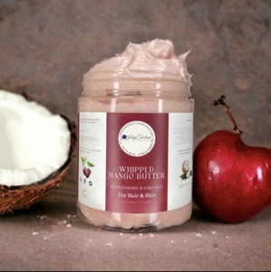 Whipped Coconut/Cherry Shea butter, For hair & Skin 4 oz - Picture 1 of 5