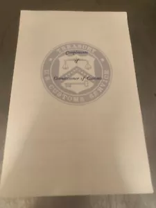 Documento de servicio personalizado conmemorativo del vuelo Apolo 11 - Bx bx - Imagen 1 de 4