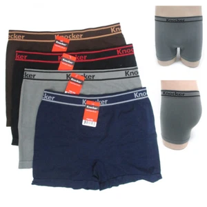 12 Knockers Mens Seamless Boxers Briefs Underwear Athletic One Size Underpants ! - Picture 1 of 1
