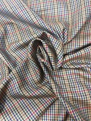 Ednam Estate Check Suiting Fabric 10oz 100% Pure Wool CUSTOM ORDER 1.6M - Image 1 of 2