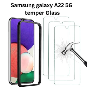 For Samsung galaxy A22 5G (6.6 inches) Screen Protector, Easy Bubble-Free Instal - Zdjęcie 1 z 7