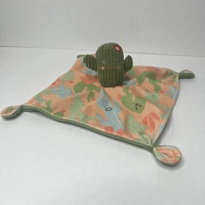 Manta de seguridad Mary Meyer Cactus Baby Lovey verde bordada género neutro - Imagen 1 de 6