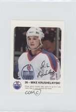 1986-87 Red Rooster Edmonton Oilers Grocery Store Issue Mike Krushelnyski #26