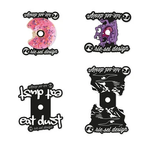 Riesel Design® Ventillochaufkleber Fahrrad Ventilloch Aufkleber 25mm/40mm/60mm - Bild 1 von 10