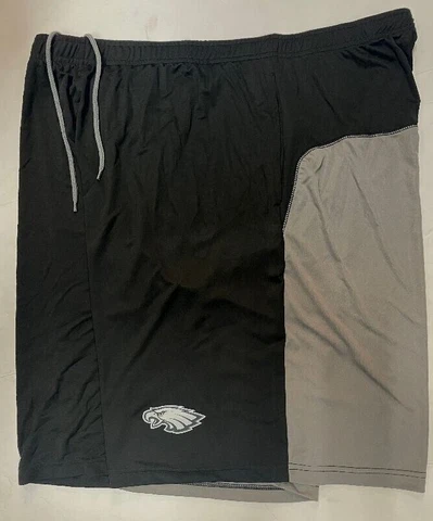 PHILADELPHIA EAGLES TEAM NFL MENS 2 TONE PERFORMANCE SHORTS DRI FIT WORKOUT NEW Cover