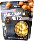 Kirkland Signature Dry Roasted Macadamia Nuts with Sea Salt 24 oz EXP 09/2024