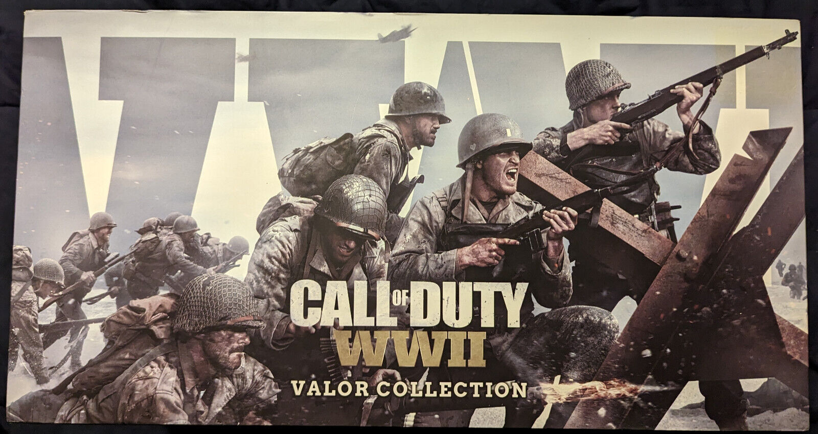 call of duty ww2 valor edition XBOX ONE Game Included