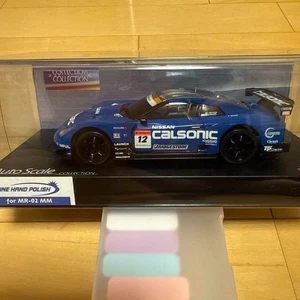 Kyosho Mini-Z Nissan Calsonic GT-R Blue ASC Auto Scale Collection 1/27 RC Car Bo - Picture 1 of 5