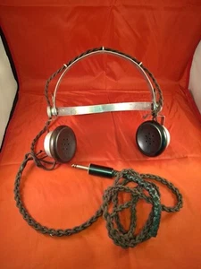 vintage military headphones 3 - Zdjęcie 1 z 9