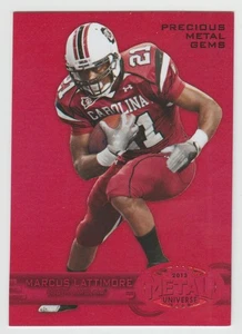 2013 Metal Universe Precious Metal Gems | Marcus Lattimore RC | /100 | #M-125 - Picture 1 of 2