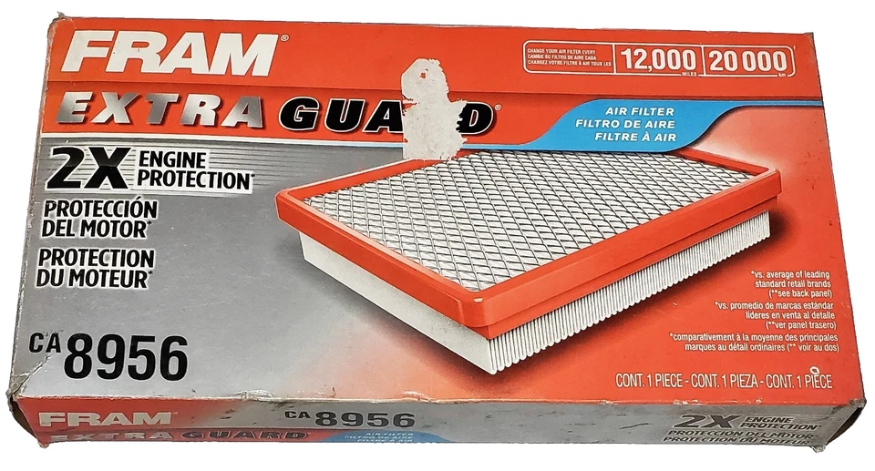 FILTRO DE AIRE MARCO CA8956.  SE ADAPTA A: TIPO JAGUAR' S ' Foto 1 de 1