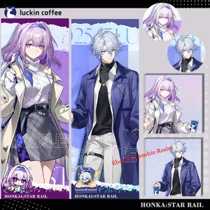 Anime Honkai: Star Rail X Luckin Kaffee Acryl Ticket Badge Set Sammlung Geschenk - Bild 1 von 9