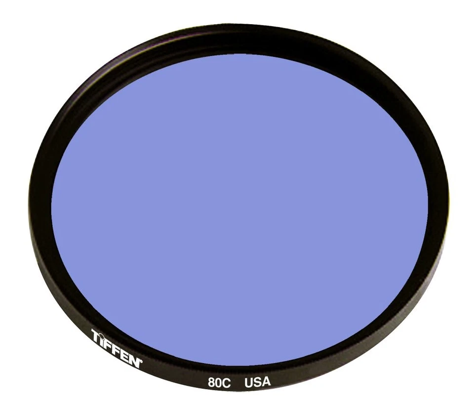 80C Color Conversion Filter For 55Mm Camera Lens Daylight Film Indoor Use - Image 1 of 1