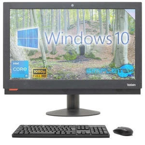 Lenovo M900z I5 Aio Tout en Un 24 " 32gb SSD 2tb Win10 Ordinateur de Bureau Les - Afbeelding 1 van 14