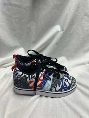 Zapatos de Skate Heelys Juveniles 2 Blanco Azul Rojo Zapatillas con Cordones Roller Aire Libre Niños Foto 1 de 4