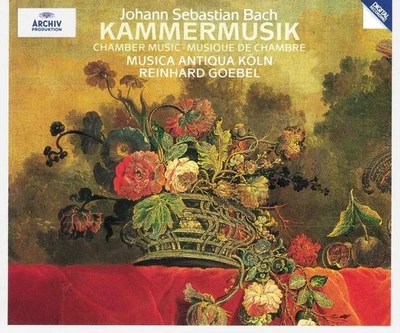 CD Johann Sebastian Bach - Kammermusik  -  Musica Antiqua Köln, Reinhard Goebel  - Bild 1 von 2
