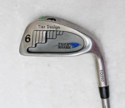 //Tiger Shark - Diseño de nivel - TD250 - 30* #6 Hierro - Derecha - Para hombres - Regular #920 Foto 1 de 4