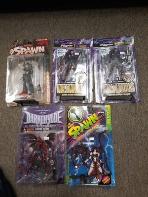 Ladies Of Comics 5 Figure Spawn Widow Maker Lotis Angel Darkchylde Ariel Pilgrim - Image 1 of 4