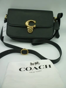 Coach Studio Tasche handschuhgegerbt schwarz Leder Messingbeschläge C6641 Neu Original - Bild 1 von 24