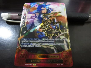 Fire Emblem Card 0 Cipher B15-020R+ Catria shadow Blade Japanese - Picture 1 of 2