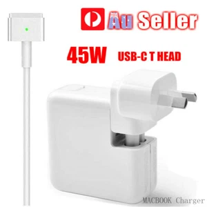 New 45W charger T-type adapter for MacBook Air 11 13 A1436 A1465 A1466 AUS Pro - Picture 1 of 10