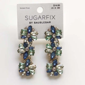 Nuevos pendientes colgantes SUGARFIX florales llamativos regalo vintage mujer fiesta joyería - Imagen 1 de 3