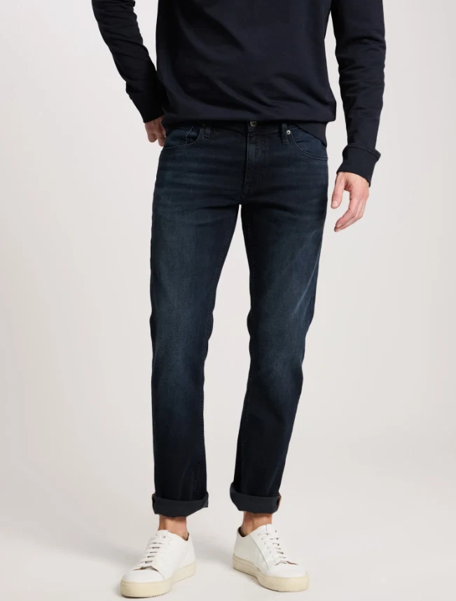 Cross Herren Jeans Damien Slim Fit E198-099 blueblack - Bild 1 von 4