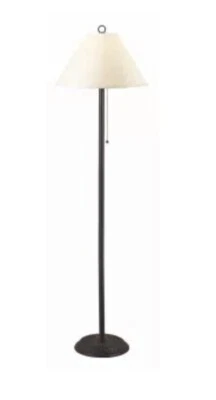 Cal Lighting BO-904FL-OW 100 Watt 57" Traditional Black Candlestick Floor Lamp - Image 1 of 3