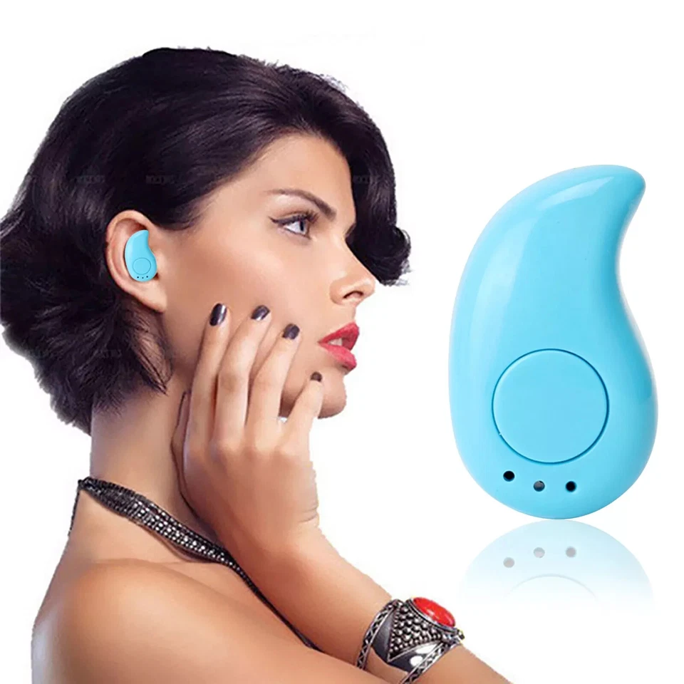 Mini Auriculares Inalámbricos Bluetooth 4.0 Auriculares Estéreo Compatible con Todos los Teléfonos Foto 1 de 4