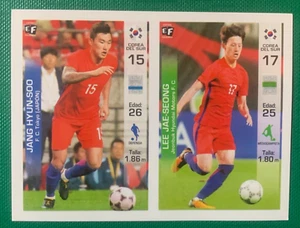 2018 EF Russia World Cup FIFA #289 JANG HYUN-SOO / LEE JAE-SEONG Sticker - Picture 1 of 2