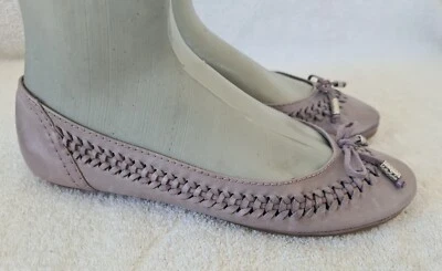 JANET D. ECHTLEDER DAMEN BALLERINAS GRAU GR.38 - NEU  - Bild 1 von 4