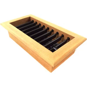 MSI VMLT8X4 Teak 2-Way Supply Grille With Damper 8" x 4" - Foto 1 di 1