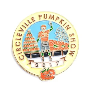 Circleville Pumpkin Show 2017 Pin FestivalLapel Enamel Collectible - Picture 1 of 3