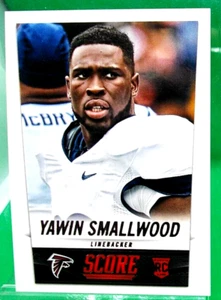 **LIQUIDATION** 2014 SCORE FOOTBALL YAWIN SMALLWOOD ROOKIE CARD # 438 - Picture 1 of 2