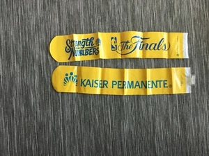 Golden State Warriors 2016 NBA Finals Bam Bam Thundersticks-NEW in Bag (1 pair) - Picture 1 of 1