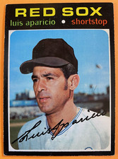1971 Topps Luis Aparicio #740 EX Condition Red Sox 221021 PF1