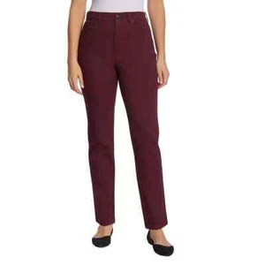 Gloria Vanderbilt Women's Amanda Slimming Jean Fit Sz 10 Tall Huckleberry - Picture 1 of 3