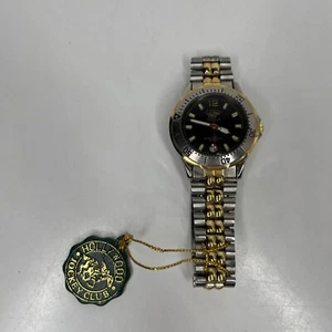 Hollywood Jockey Club Wrist Watch Blackdial *Needs Battery* - Picture 1 of 8
