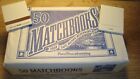 #50 Fifty White Plain Matchbooks for Emergency, Birthday, Wedding DIY projects