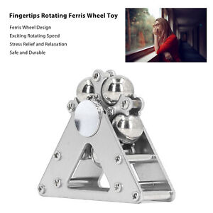 (Silver)Ferris Wheel Rotating Toy Relaxation Stress Relief Fingertips