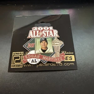 Edgar Martinez 2001 All-Star Game Seattle Mariners MLB Lapel Pin New MORE - Picture 1 of 1