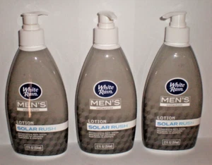(3) WHITE RAIN SOLAR RUSH HERRENLOTION ULTIMATIVE TRINK-PUMPFLASCHEN JE 12 UNZEN - Bild 1 von 2