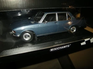BMW 2500 E3 1968 1:18 Minichamps azul/azul en embalaje original edición limitada - Imagen 1 de 2