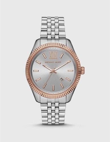 Orologio MICHAEL KORS oversize Lexington bicolore MK8753