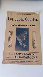 Les Jupes Courtes - Gaston Gabaroche - Gabaroche Editeur - Bild 1 von 3