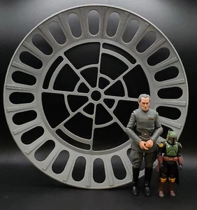 VENTANA ESTRELLA DE LA MUERTE PERSONALIZADA para 6" escala 1:12 FIGURA STAR WARS DIORAMA - Imagen 1 de 1