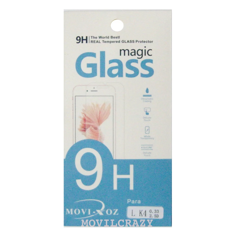 PELLICOLA PROTEZIONE SCHERMO IN VETRO TEMPERATO PER LG K4 0,33MM - Immagine 1 di 1